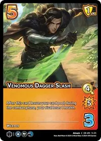 Venomous Dagger Slash (Challenger Series: Vox Machina and Mighty Nein)