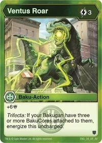 Ventus Roar (Armored Elite) — Bakugan TCG Card Value