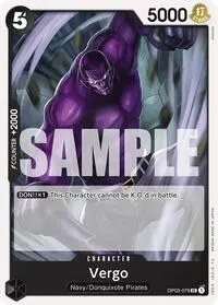 Vergo (Starter Deck 19: BLACK Smoker)