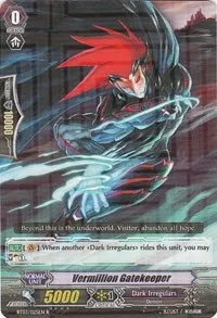 Vermillion Gatekeeper (BT03: Demonic Lord Invasion) — Cardfight Vanguard Card Value