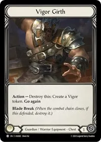 vigor girth (Blitz Deck: Heavy Hitters - Kassai)