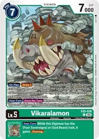 Vikaralamon (Animal Colosseum) — Digimon Card Game Card Value