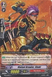 Violent Brawler Shuki (BT16: Legion of Dragons and Blades ver.E)