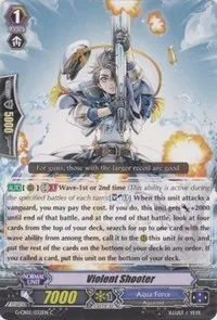 Violent Shooter (G-CB02: Commander of the Incessant Waves) — Cardfight Vanguard Card Value