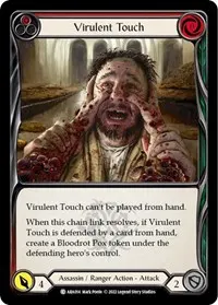 Virulent Touch Red (Blitz Deck: Outsiders - Arakni)