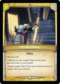 Vis Blessing (Betrayal) — Argent Saga TCG Card Value