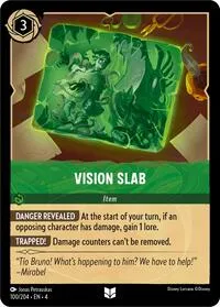 Vision Slab (Ursula's Return) — Lorcana TCG Card Value