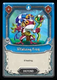 Vitalizing Frog Unclaimed (Mythical)