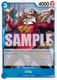 Vito (A Fist of Divine Speed Release Event Cards)