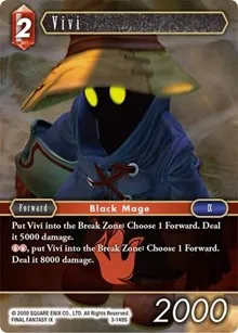 Vivi Starter (Opus III) — Final Fantasy TCG Card Value