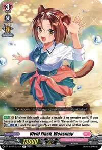Vivid Flash Weasmay (DZ-BT01: Fated Clash)