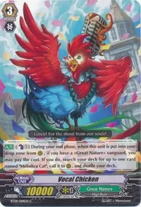 Vocal Chicken (BT09: Clash of Knights & Dragons) — Cardfight Vanguard Card Value