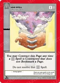 Void Spell (Wilderness: First Edition)