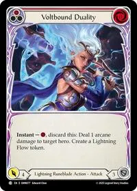 Voltbound Duality Red (Omens of the Third Age)