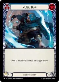 Voltic Bolt Blue (Silver Age Chapter 3) — Flesh & Blood TCG Card Value
