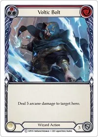 Voltic Bolt Red (History Pack Vol.1) — Flesh & Blood TCG Card Value