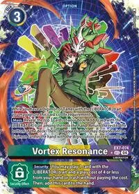 Vortex Resonance Alternate Art (Digimon LIBERATOR)