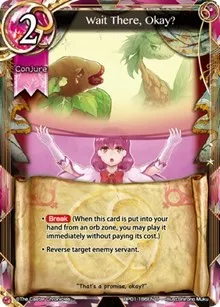 Wait There Okay (The Magic Battle Begins) — The Caster Chronicles Card Value