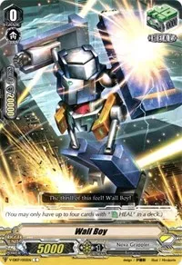 Wall Boy (V-EB07: The Heroic Evolution) — Cardfight Vanguard Card Value