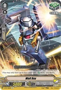 Wall Boy (V-BT07: Infinideity Cradle) — Cardfight Vanguard Card Value