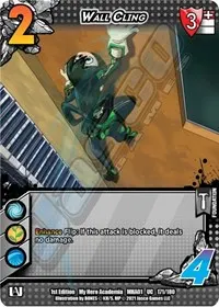 Wall Cling (UniVersus: My Hero Academia)