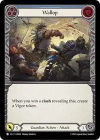 wallop blue (Blitz Deck: Heavy Hitters - Victor)