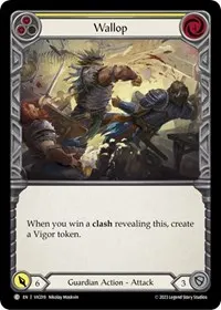 wallop yellow (Blitz Deck: Heavy Hitters - Victor)