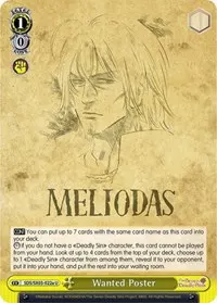 Wanted Poster A (The Seven Deadly Sins)