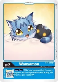 Wanyamon (Release Special Booster 1.0) — Digimon Card Game Card Value