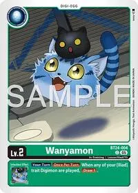 Wanyamon (Time Stranger) — Digimon Card Game Card Value