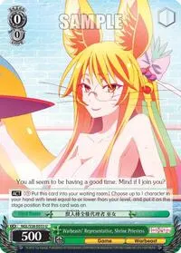 Warbeasts Representative Shrine Priestess (No Game No Life)