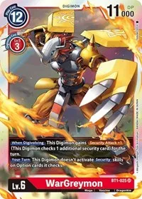 WarGreymon (Release Special Booster 1.0) — Digimon Card Game Card Value