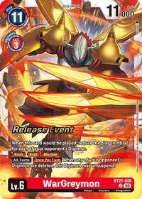 WarGreymon (World Convergence Release Event Cards)
