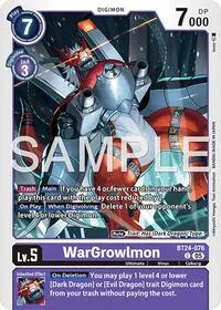 WarGrowlmon (Time Stranger) — Digimon Card Game Card Value
