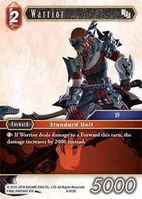 Warrior (Opus VIII) — Final Fantasy TCG Card Value