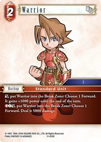 Warrior (Opus XI)