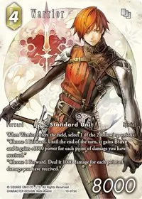 Warrior Full Art (Opus X)