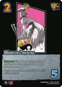 Warrior Training (Attack on Titan: Apocalypse) — UniVersus Card Value