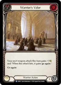 Warriors Valor (Classic Battles: Rhinar vs Dorinthea)