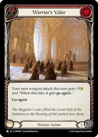 Warriors Valor (Mastery Pack Warrior)