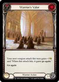 Warriors Valor Red (Historic Pack 1 Blitz Deck: Dorinthea)