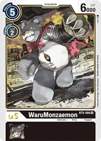 WaruMonzaemon (Battle of Omni) — Digimon Card Game Card Value