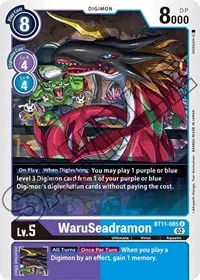 WaruSeadramon (Dimensional Phase)