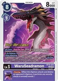 WaruSeadramon (Exceed Apocalypse Pre-Release Cards)