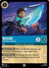 Wasabi Methodical Engineer (Disney Lorcana Promo Cards)
