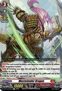 Wastelander Dragon (D-BT13: Flight of Chakrabarthi)