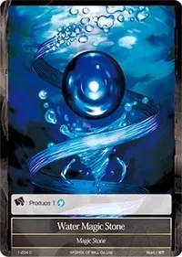 Water Magic Stone (Starter Deck: Royal Palace of the Roaring Seas)