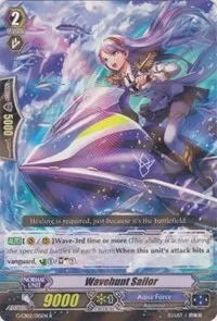 Wavehunt Sailor (G-CB02: Commander of the Incessant Waves) — Cardfight Vanguard Card Value