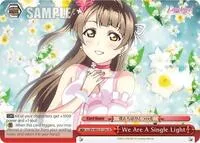 We Are A Single Light b Red (Love Live! DX Vol.2) — Weiss Schwarz Card Value