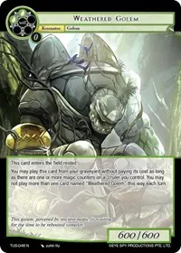 Weathered Golem (The Underworld of Secrets)